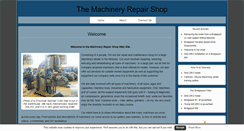 Desktop Screenshot of machineryrepairshop.com